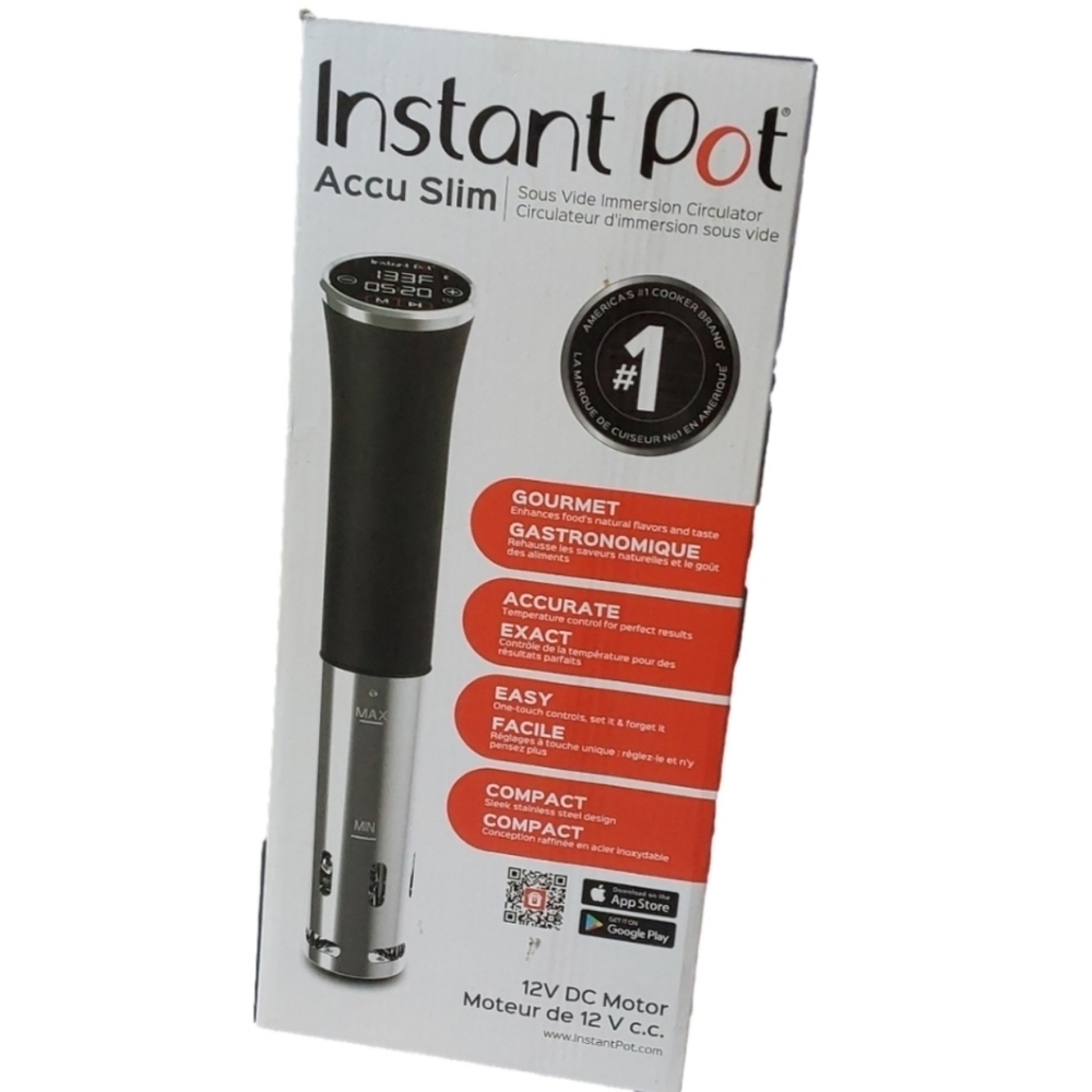 INSTANT POT ACCU SLIM SOUS VIDE IMMERSION CIRCULATOR‎